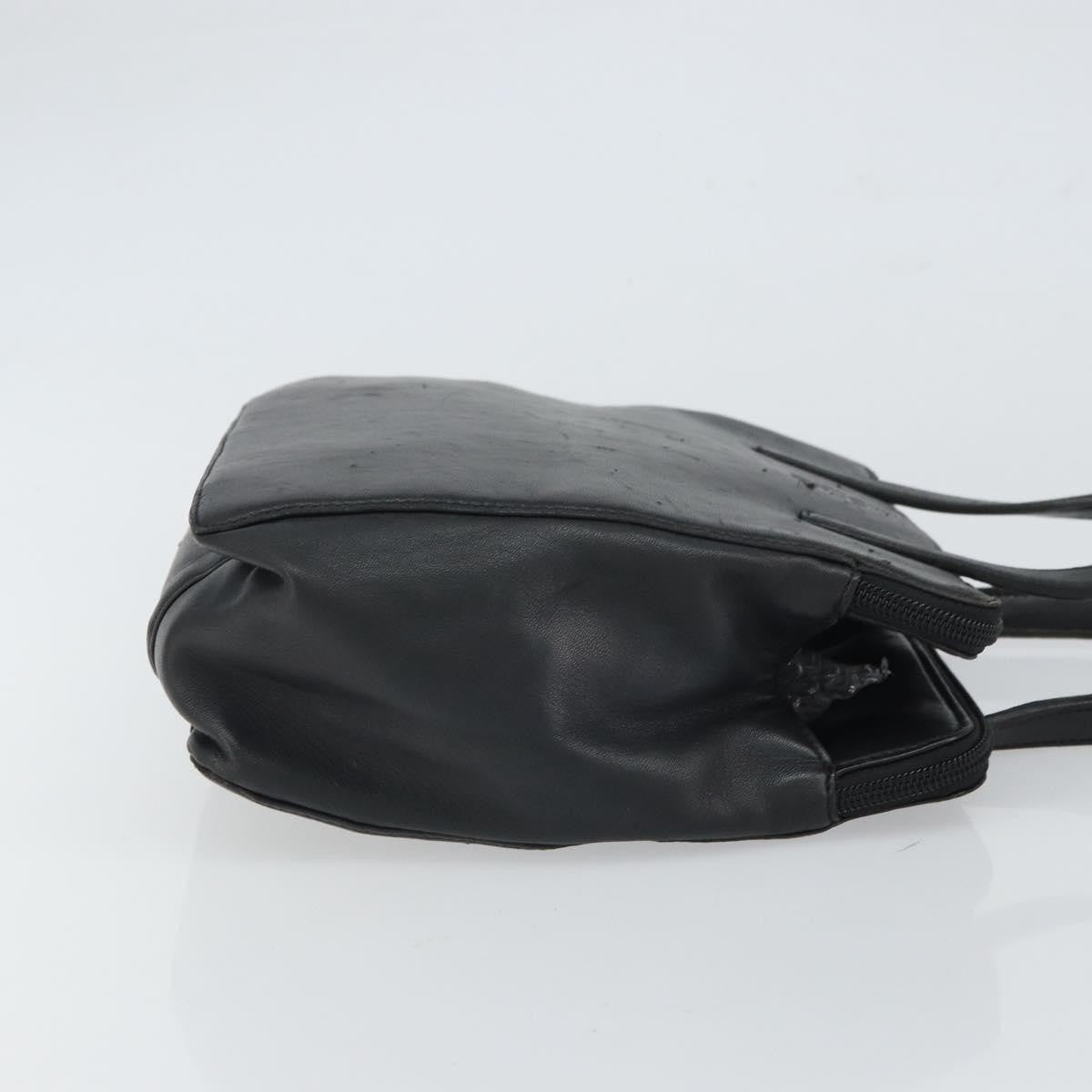 Loewe Vintage Handbag Leather, BLACK, LEATHER, Handbag