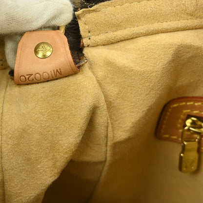 Louis Vuitton Looping Handbag Monogram Canvas, BROWN, CANVAS, Shoulder bag