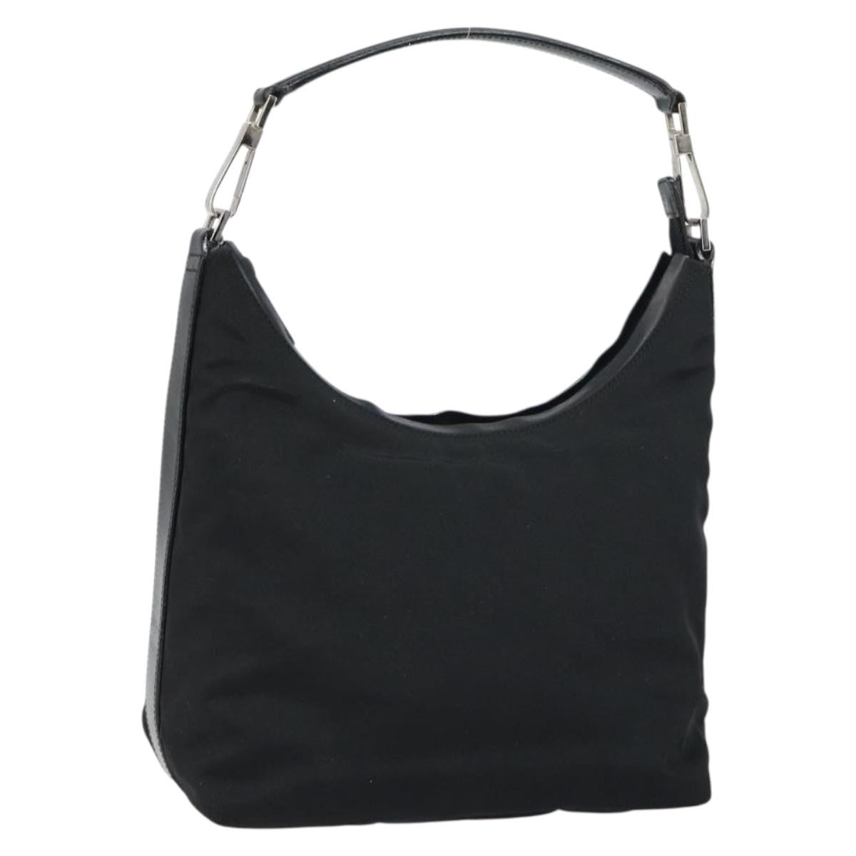Gucci Zip Hobo Nylon, BLACK, NYLON, Shoulder bag