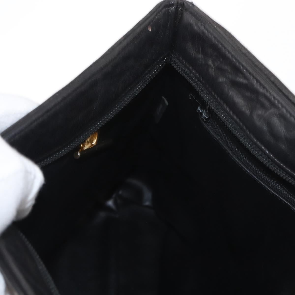 Bally Vintage Shoulder Bag Leather, Black, Leather, Shoulder Bag