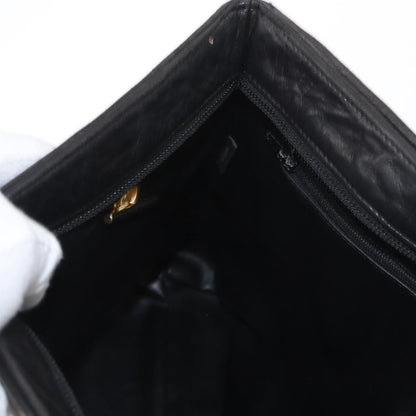 Bally Vintage Shoulder Bag Leather, Black, Leather, Shoulder Bag