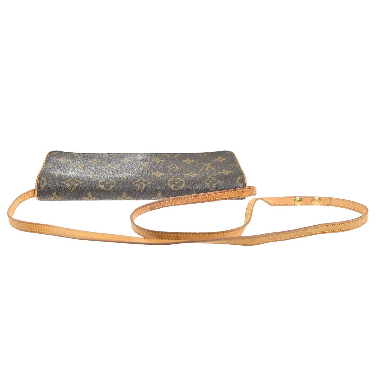 Louis Vuitton Twin Handbag Monogram Canvas, Brown, Canvas, Clutch