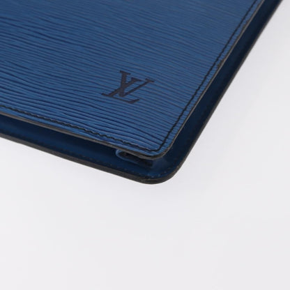 Louis Vuitton Porte-Documents Senateur Bag Epi Leather, BLUE, LEATHER, Clutche & pouche
