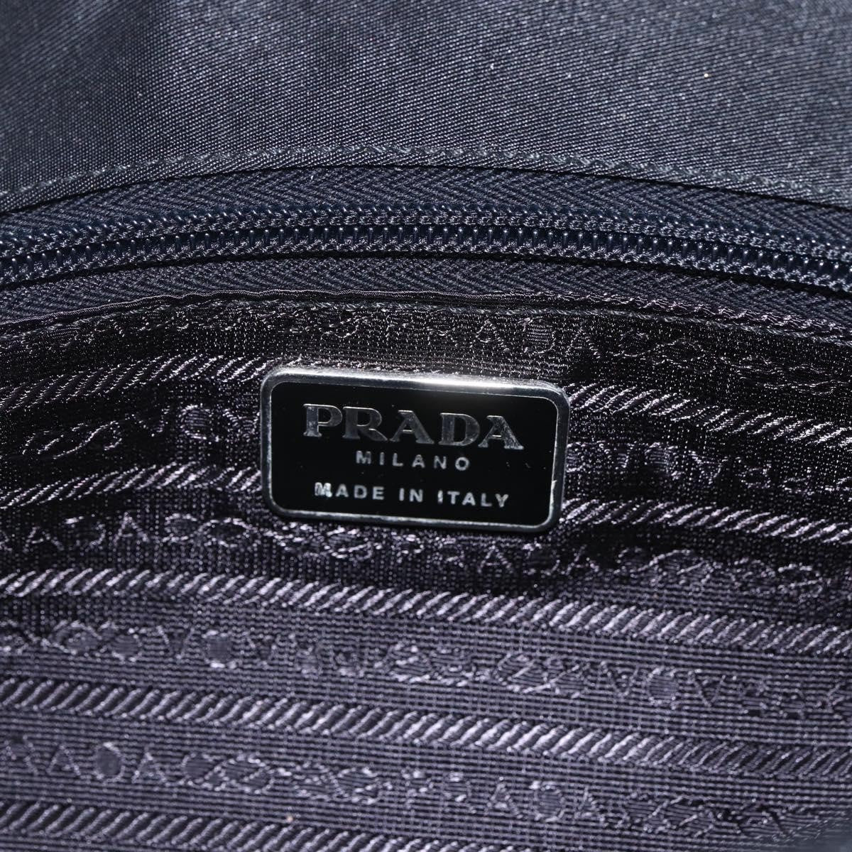 Prada Vintage Shoulder Bag Tessuto, BLACK, NYLON, Shoulder bag