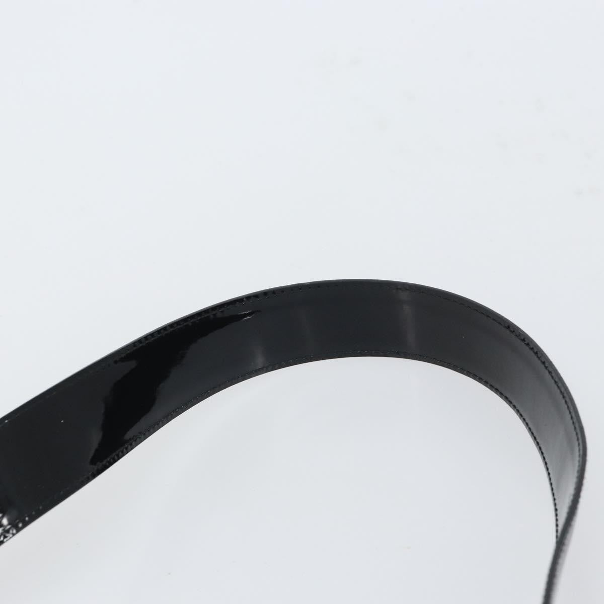 Salvatore Ferragamo Vintage Shoulder Bag Patent leather, BLACK, PATENT_LEATHER, Shoulder bag