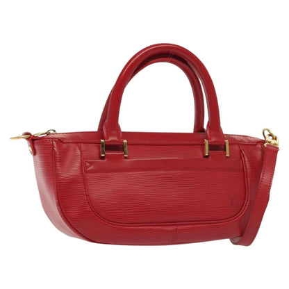 Louis Vuitton Danura Handbag Epi, RED, LEATHER, Handbag