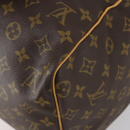 Louis Vuitton Sac Souple Handbag Monogram Canvas, BROWN, CANVAS, Travel bag