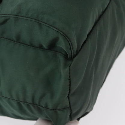Prada Double Front Pocket Backpack Tessuto, GREEN, NYLON, Backpack