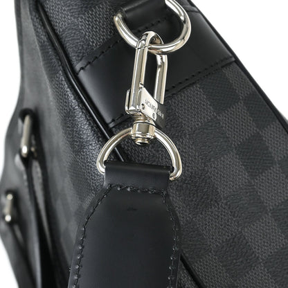 Louis Vuitton Tadao Handbag Damier Graphite, GRAY, CANVAS, Tote bag