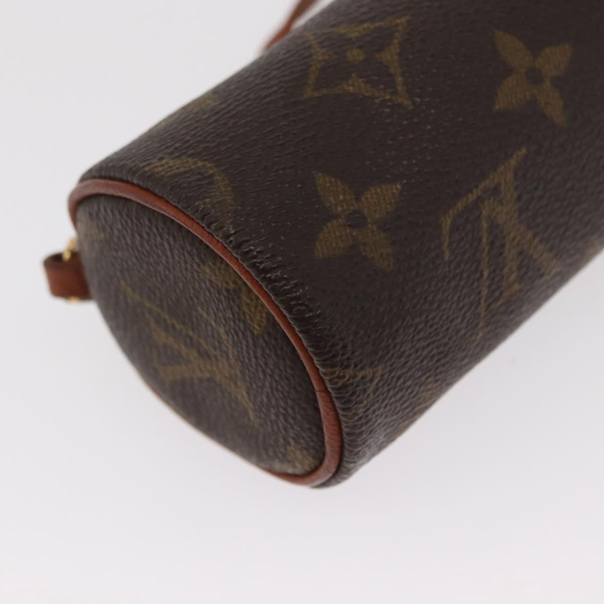 Louis Vuitton Papillon Pochette Monogram Canvas, BROWN, CANVAS, Clutche & pouche