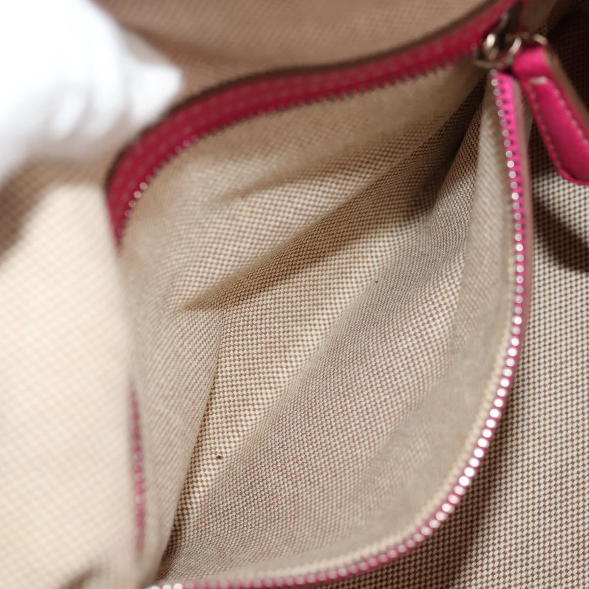 Christian Dior Cannage Handbag Canvas, PINK, CANVAS, Handbag