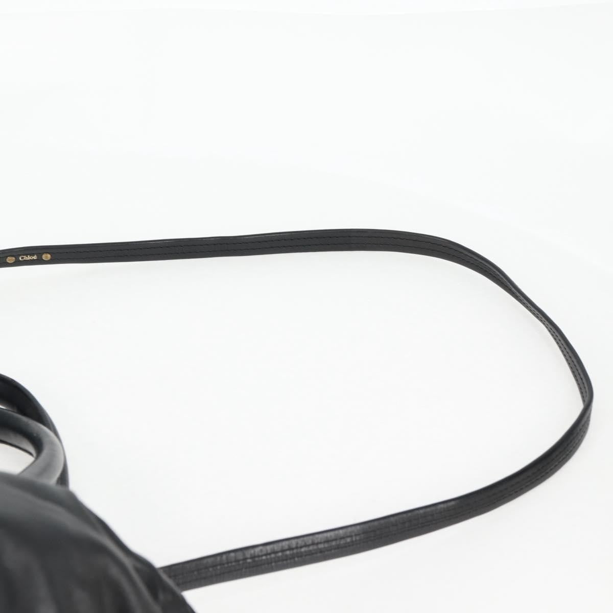 Chloe Vintage Tote bag Leather, BLACK, LEATHER, Tote bag