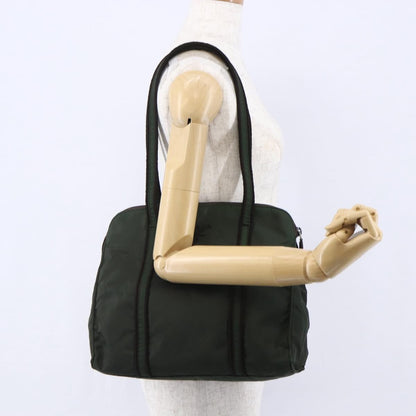 Prada Vintage Tote Tessuto, KHAKI, NYLON, Tote bag