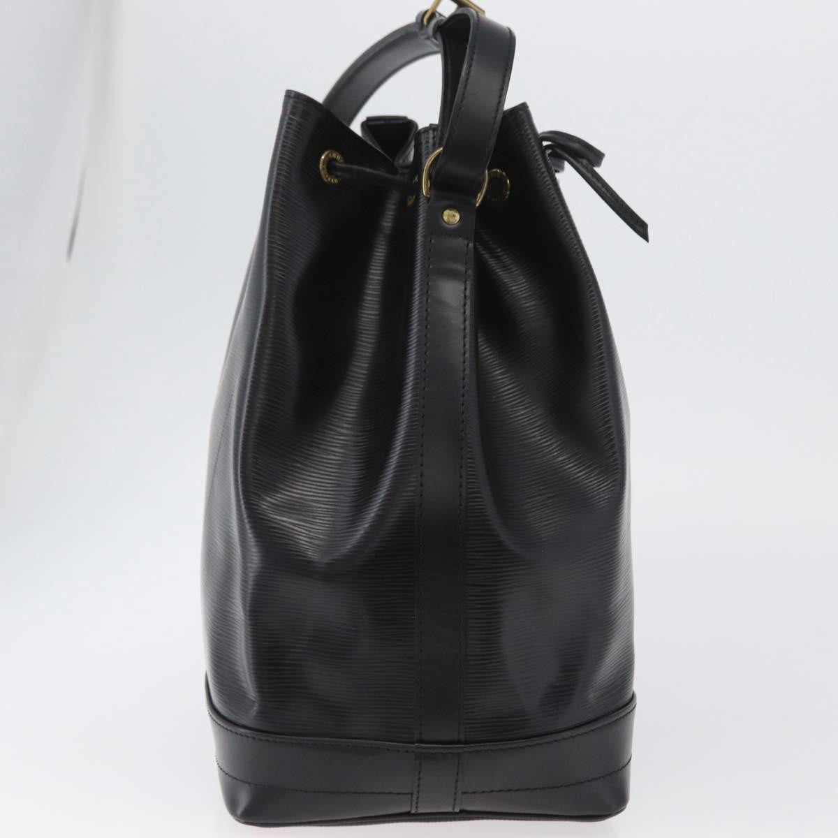 Louis Vuitton Noe Handbag Epi Leather, Black, Leather, Shoulder Bag