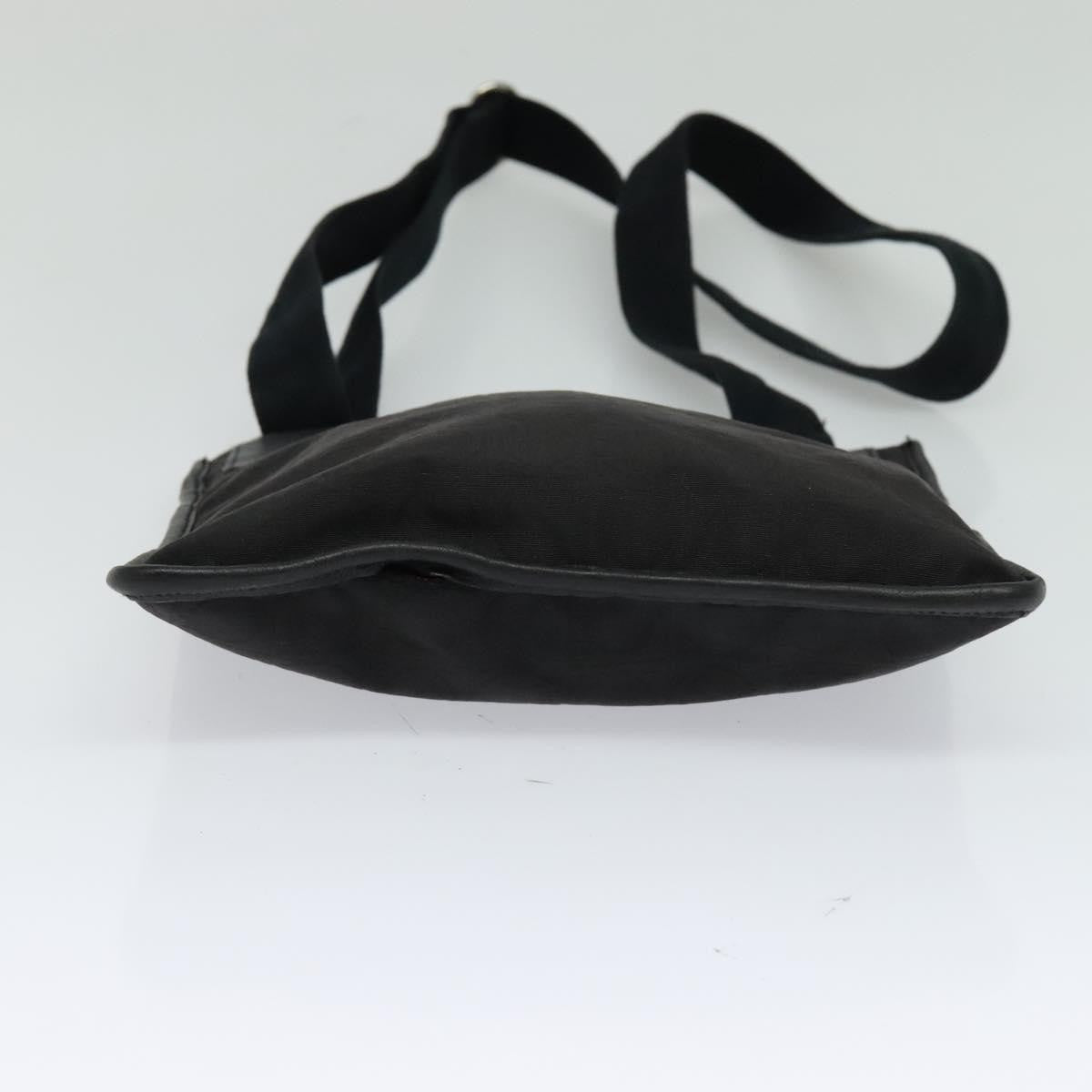 Salvatore Ferragamo Vintage Shoulder Bag Nylon, Black, Nylon, Shoulder Bag