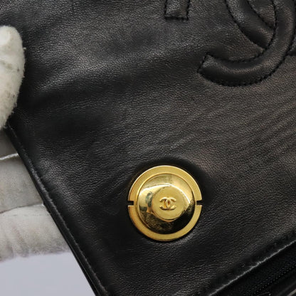Chanel CC Turnlock Top Handle Flap Bag Patent leather, BLACK, PATENT_LEATHER, Handbag