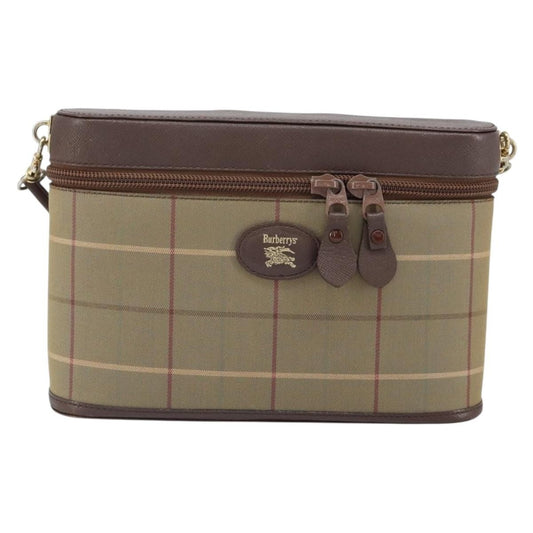 Burberry Nova check Shoulder bag Canvas, BEIGE, CANVAS, Shoulder bag