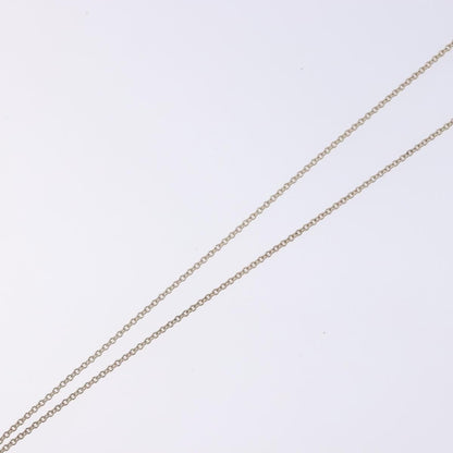 Tiffany & Co. Elsa Peretti Open Heart Pendant Necklace Sterling Silver, SILVER, SILVER, Necklace