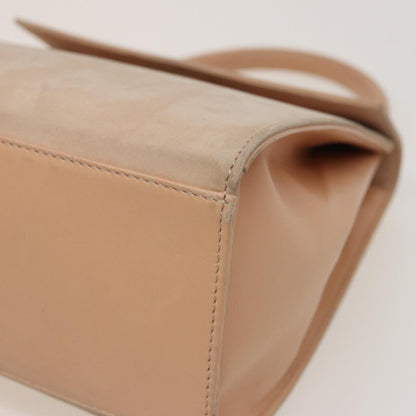 Celine Handbag Suede, BEIGE, SUEDE, Handbag