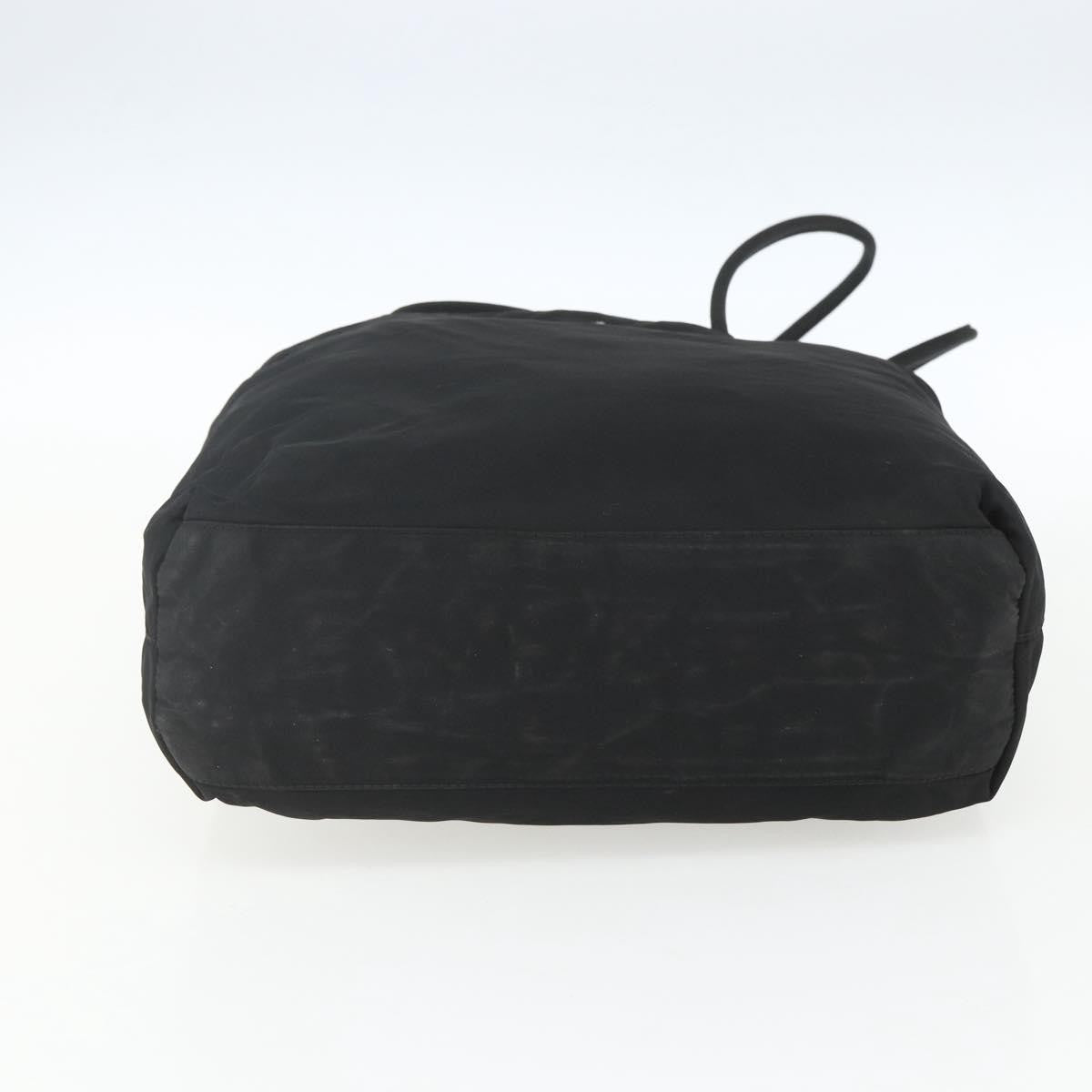 Prada Vintage Zip Tote Tessuto, BLACK, NYLON, Tote bag