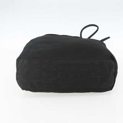 Prada Vintage Zip Tote Tessuto, BLACK, NYLON, Tote bag