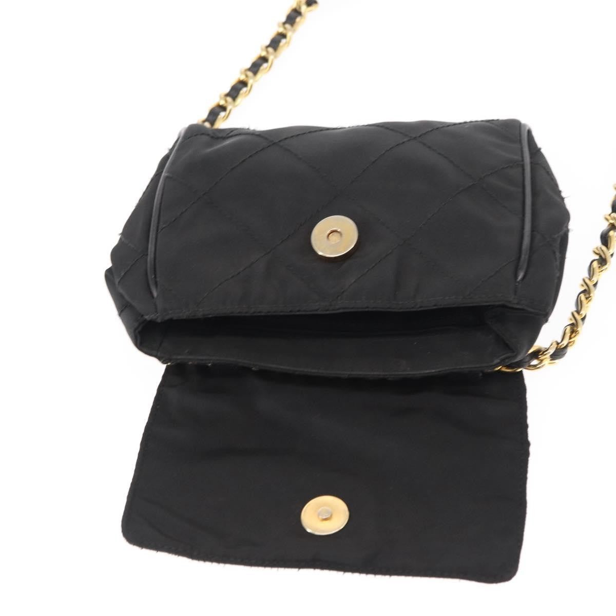 Prada Vintage Shoulder Bag Tessuto, BLACK, NYLON, Shoulder bag