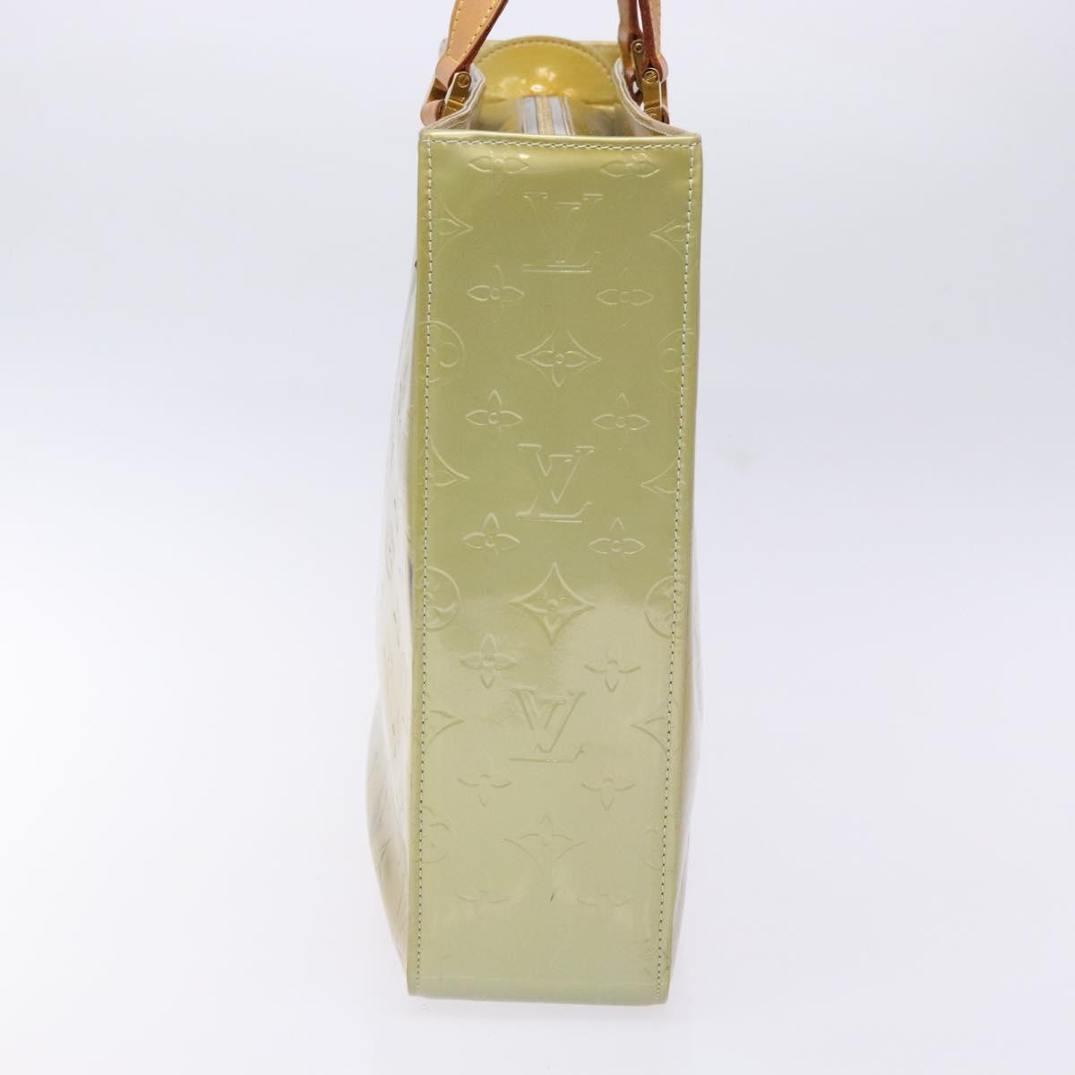 Louis Vuitton Columbus Handbag Monogram Vernis, BEIGE, PATENT_LEATHER, Tote bag