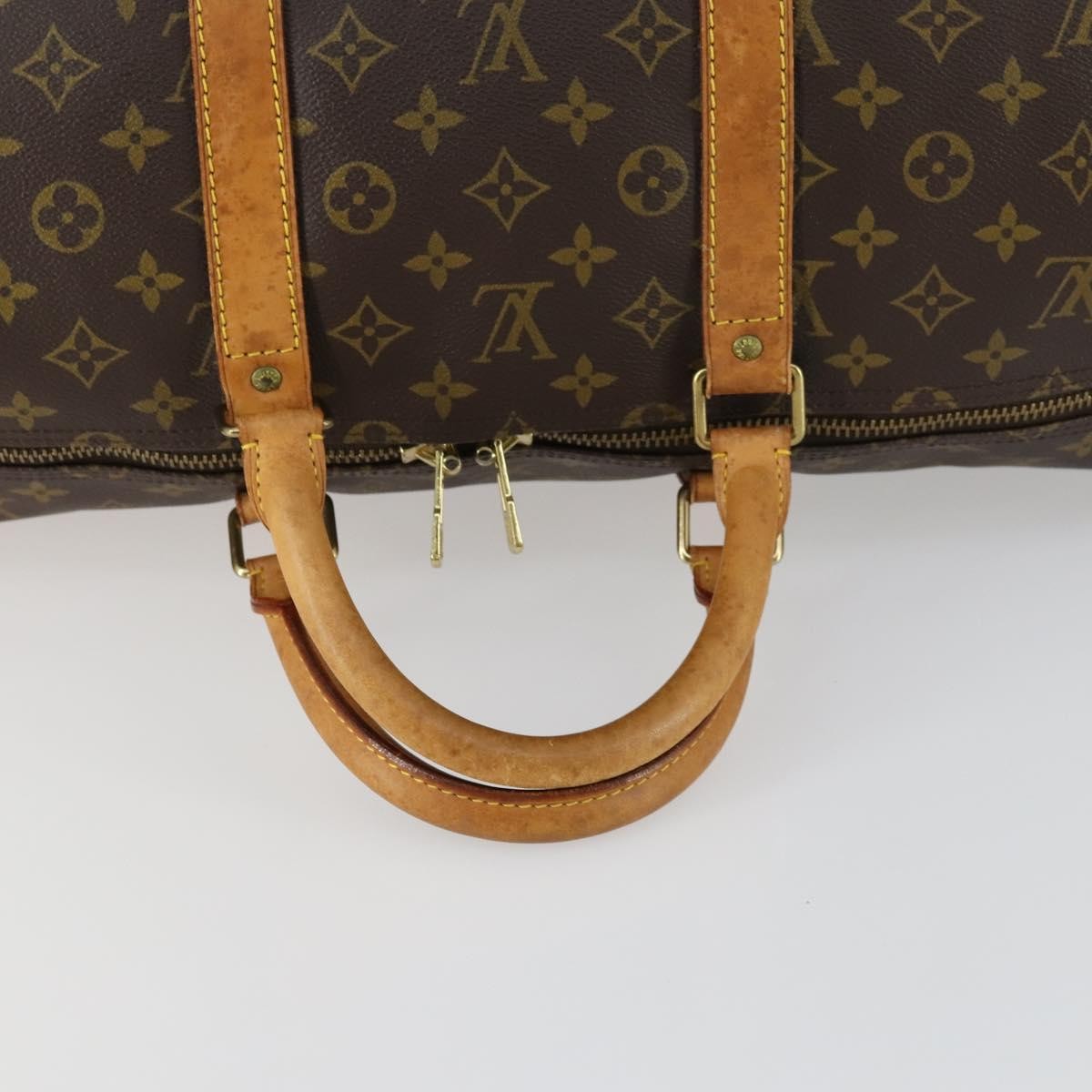 Louis Vuitton Keepall Bag Monogram Canvas, Brown, Canvas, Travel Bag