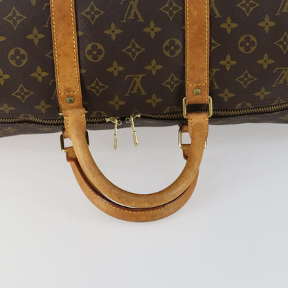 Louis Vuitton Keepall Bag Monogram Canvas, Brown, Canvas, Travel Bag