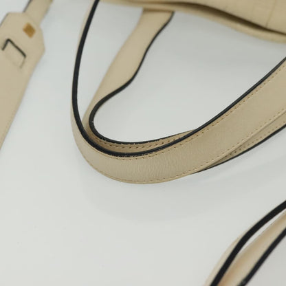 Loewe Shopper Tote Leather, ECRU, LEATHER, Tote bag