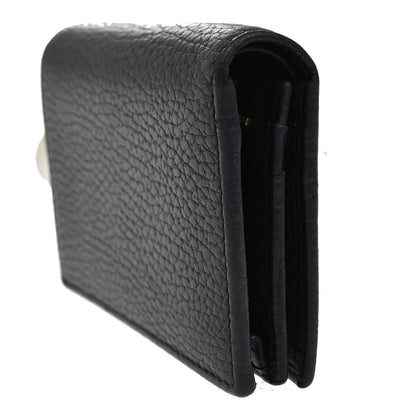 Gucci GG Marmont Flap Card Case Leather, BLACK, LEATHER, Wallets