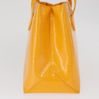 Louis Vuitton Wilshire Handbag Monogram Vernis, YELLOW, PATENT_LEATHER, Handbag