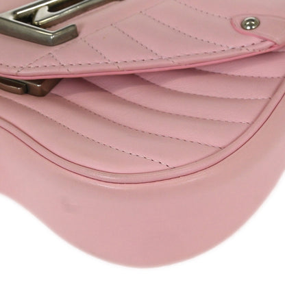 Louis Vuitton New Wave Chain Bag Quilted Leather, PINK, LEATHER, Shoulder bag