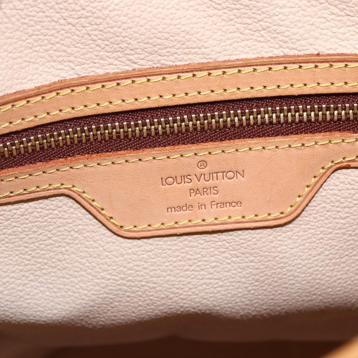 Louis Vuitton Bucket Bag Monogram Canvas, BROWN, CANVAS, Shoulder bag