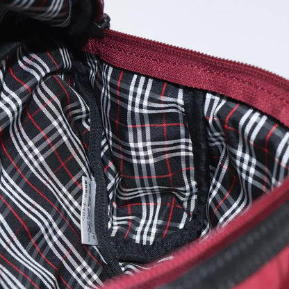 Burberry Waist Bag Nylon, RED, NYLON, Shoulder bag