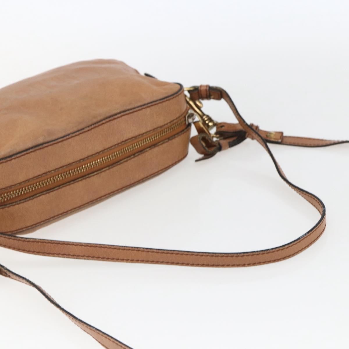 Chloe Vintage Shoulder Bag Leather, BROWN, LEATHER, Shoulder bag