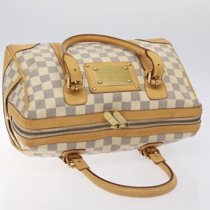Louis Vuitton Berkeley Handbag Damier, BEIGE, CANVAS, Handbag