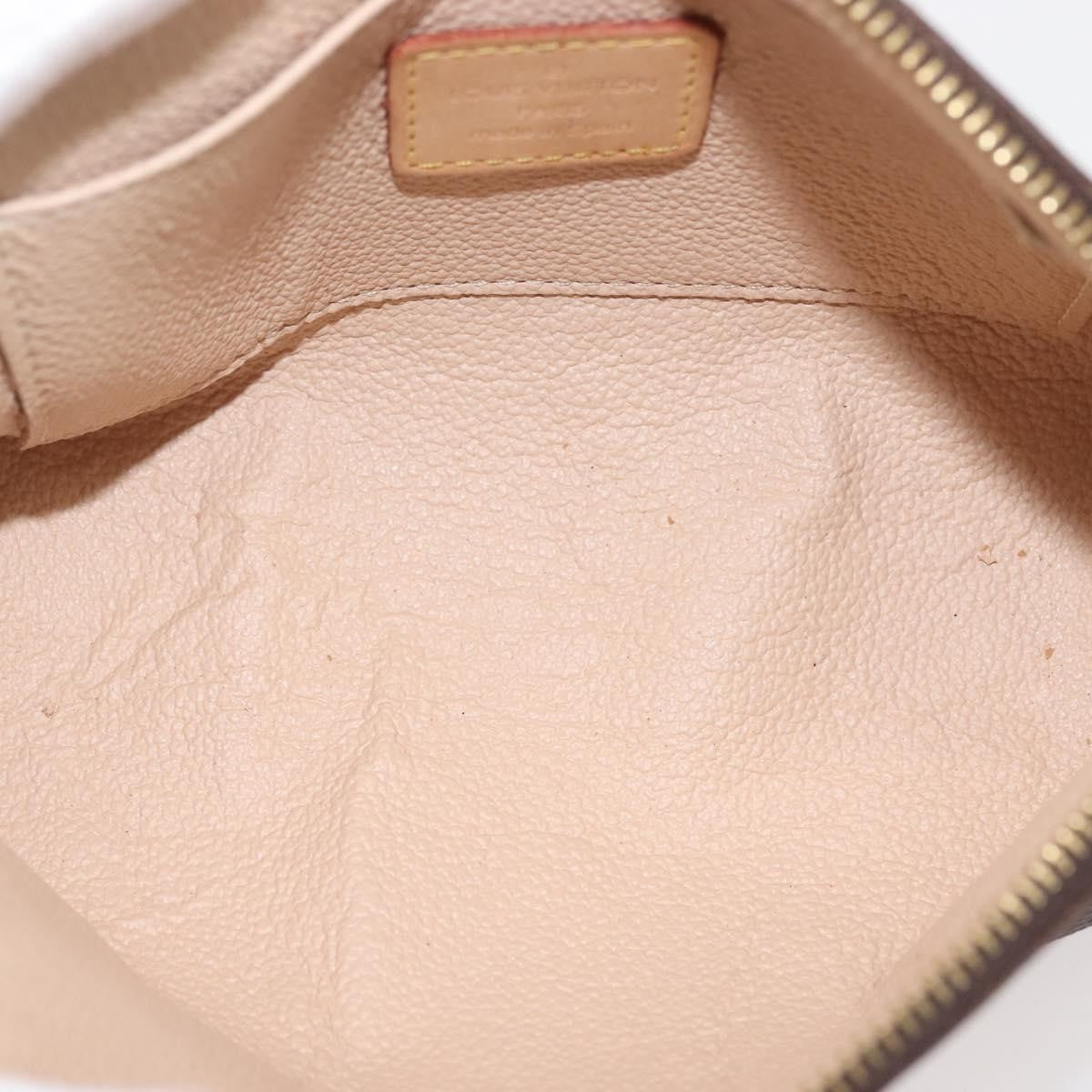 Louis Vuitton Cosmetic Pouch Monogram Canvas, BROWN, CANVAS, Clutche & pouche