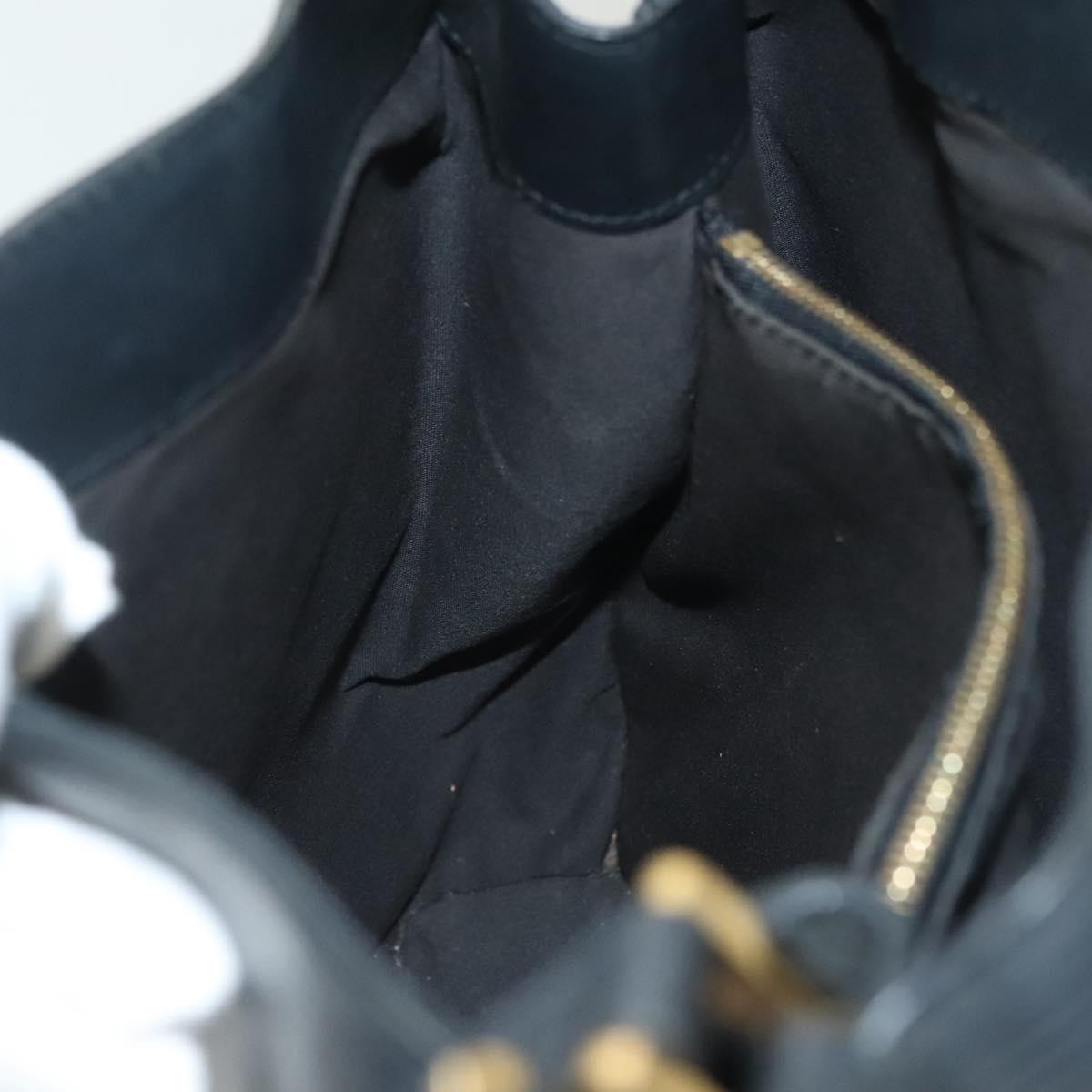 Louis Vuitton Mandara Handbag Epi Leather, Black, Leather, Shoulder Bag