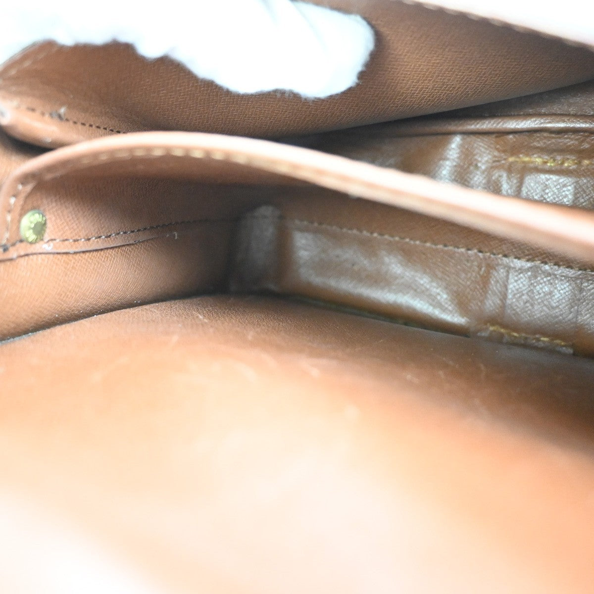 Louis Vuitton Cartouchiere Handbag Monogram Canvas, BROWN, CANVAS, Shoulder bag