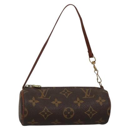 Louis Vuitton Papillon Pochette Monogram Canvas, BROWN, CANVAS, Clutche & pouche