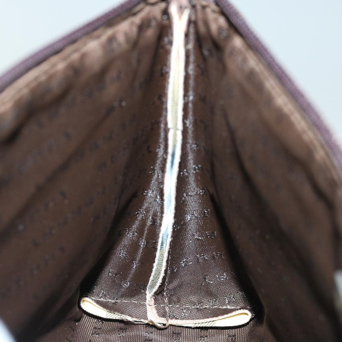 Burberry Nova check Pochette Canvas, BEIGE, CANVAS, Clutche & pouche