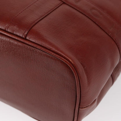 Givenchy Vintage Tote Bag Leather, BROWN, LEATHER, Tote bag