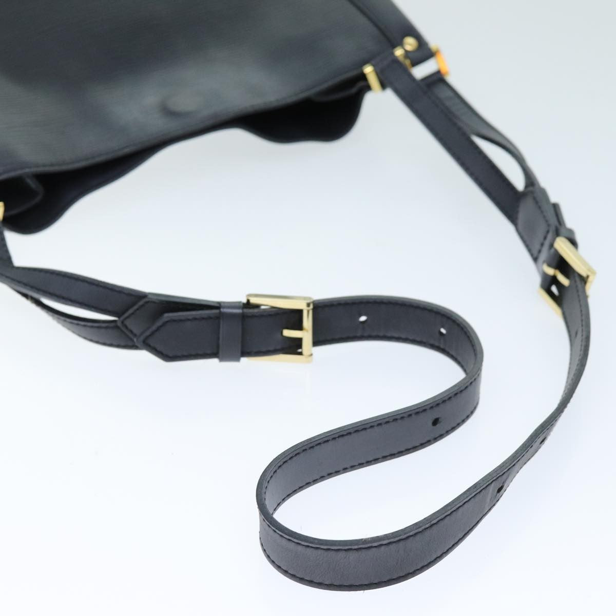 Louis Vuitton Mandara Handbag Epi Leather, BLACK, LEATHER, Handbag