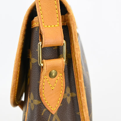 Louis Vuitton Sac Gibeciere Messenger Bag Monogram Canvas, Brown, Canvas, Shoulder Bag