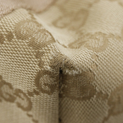 Gucci Belted Tote GG Coated Canvas, BROWN, CANVAS, Handbag