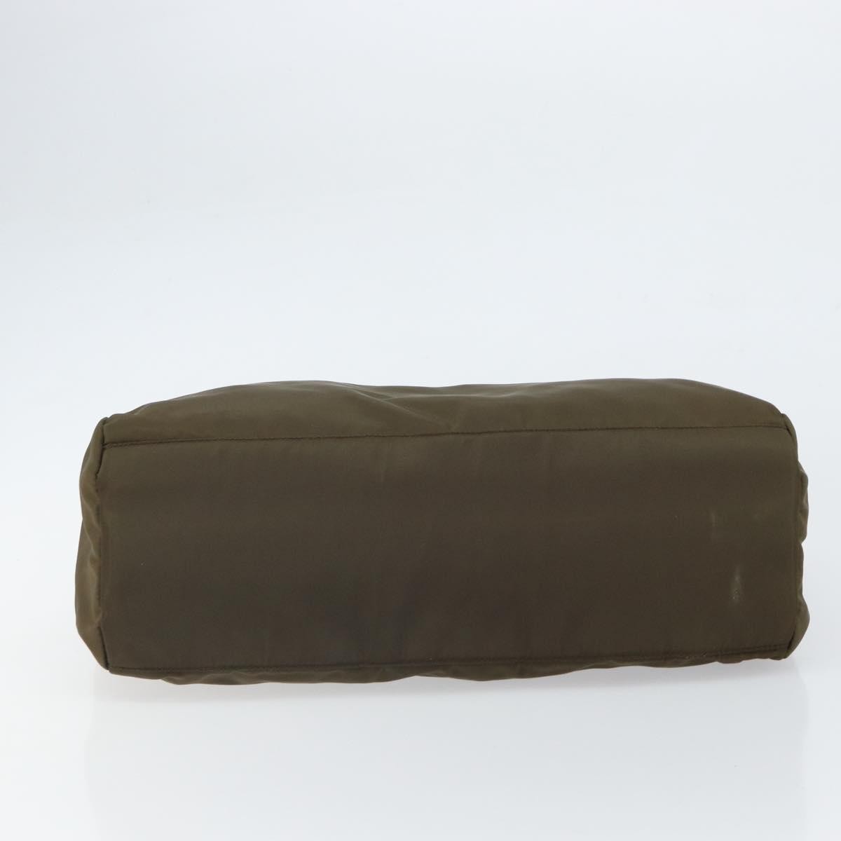 Prada Open Tote Tessuto, KHAKI, NYLON, Handbag