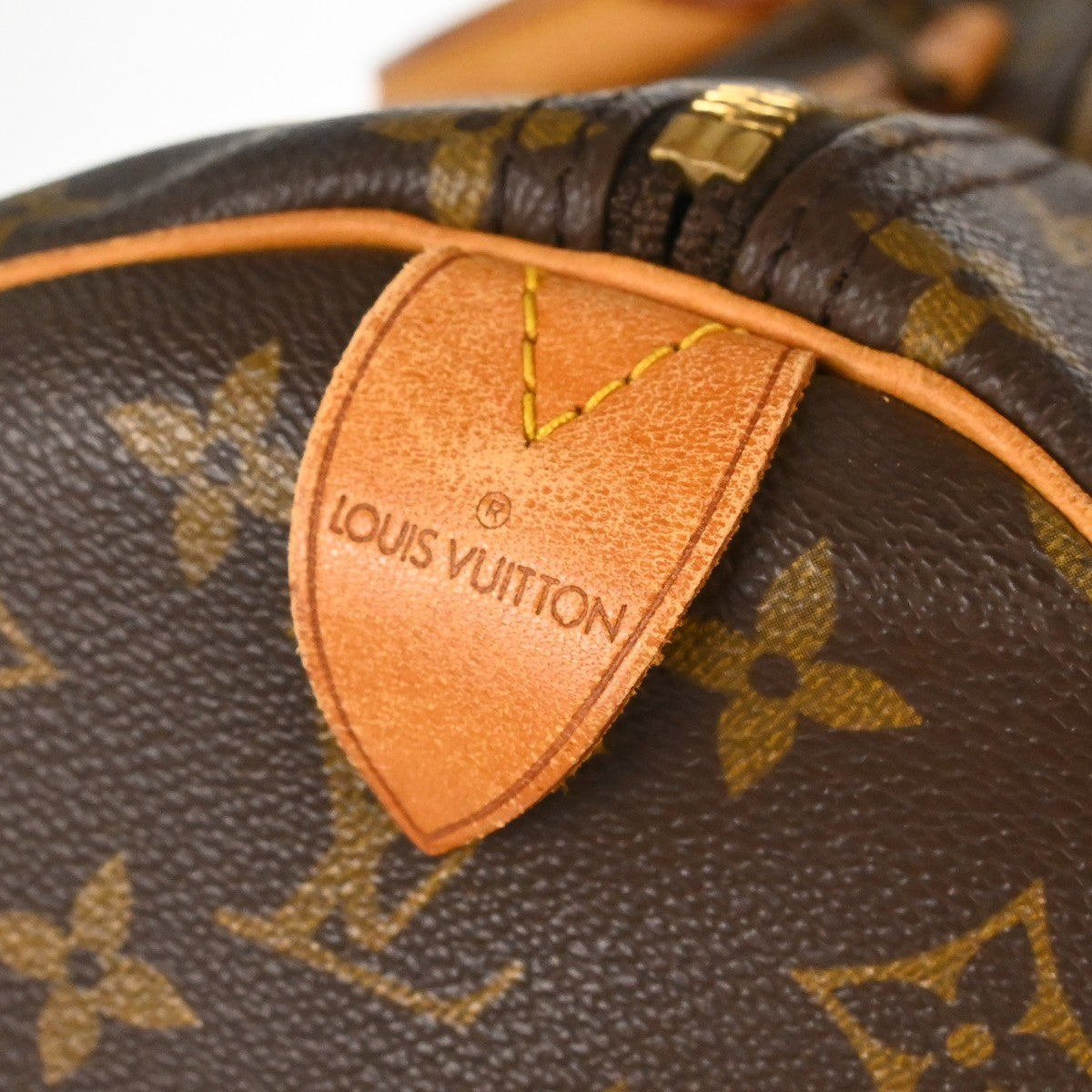 Louis Vuitton Keepall Bag Monogram Canvas, Brown, Canvas, Travel Bag