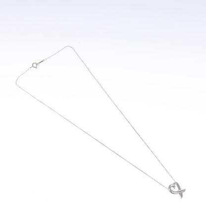 Tiffany & Co. Paloma Picasso Loving Heart Pendant Necklace Silver 925, SILVER, SILVER, Necklace