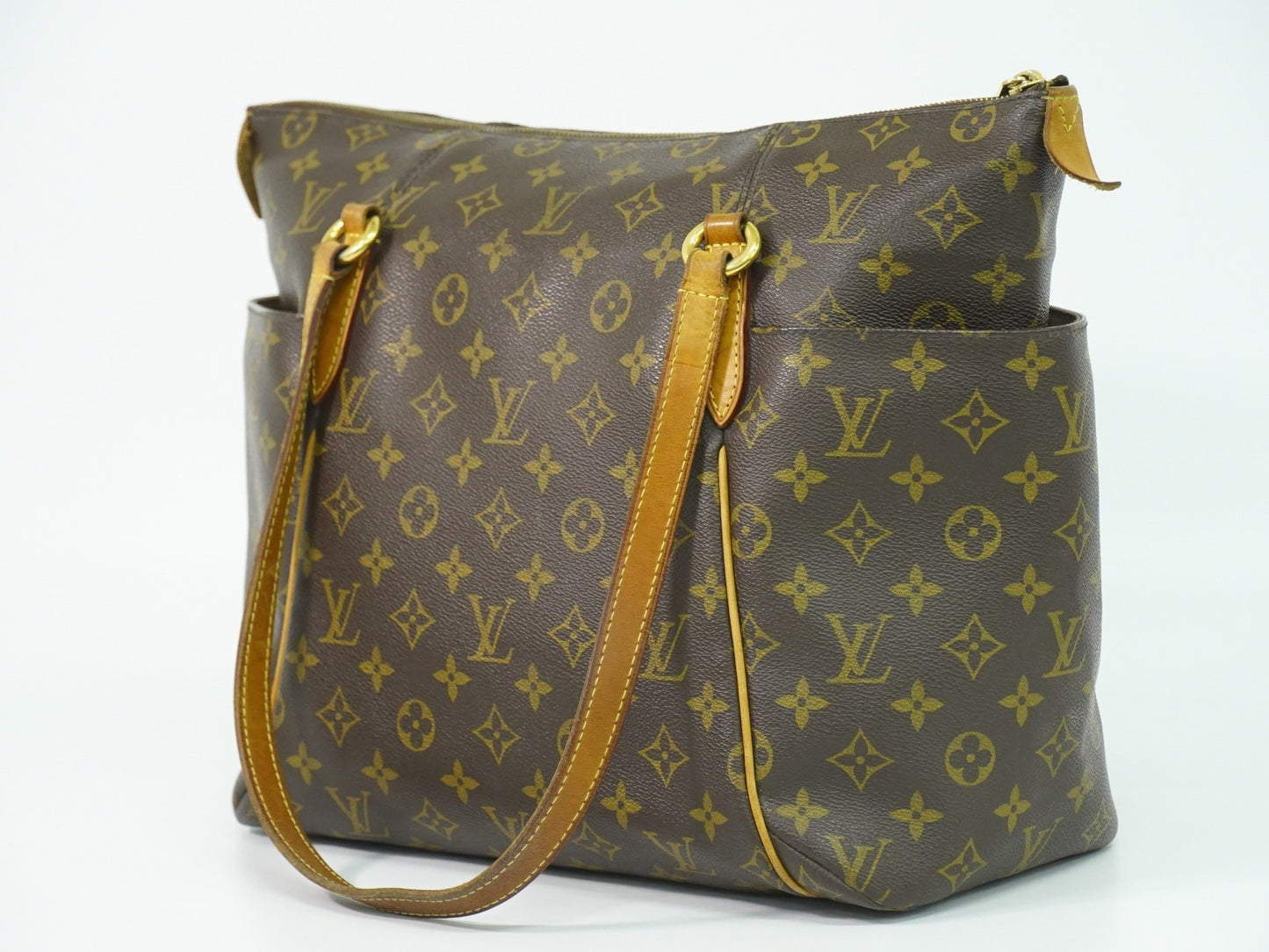 Louis Vuitton Totally Handbag Monogram Canvas, BROWN, CANVAS, Tote bag
